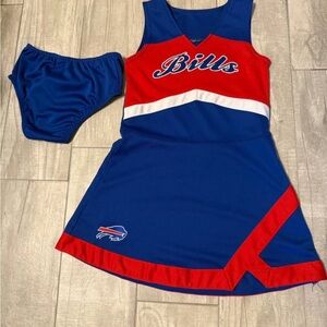 Girls Buffalo Bills Cheerleading Outfit